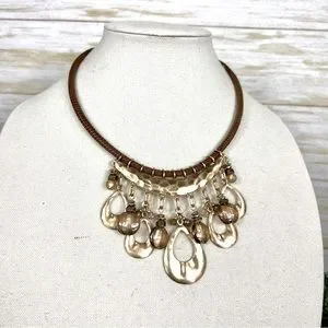 Ruby Rd Jewelry Ruby Rd. | Jewelry | Ruby Rd Goldtone Coconut Cove Beaded Coil Choker ...